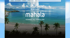 Desktop Screenshot of mahala-travel.com