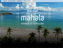Tablet Screenshot of mahala-travel.com